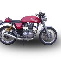 GPR exhaust compatible with  Royal Enfield Continental GT 535  2014-2016, Vintacone, Slip-on exhaust including link pipe 