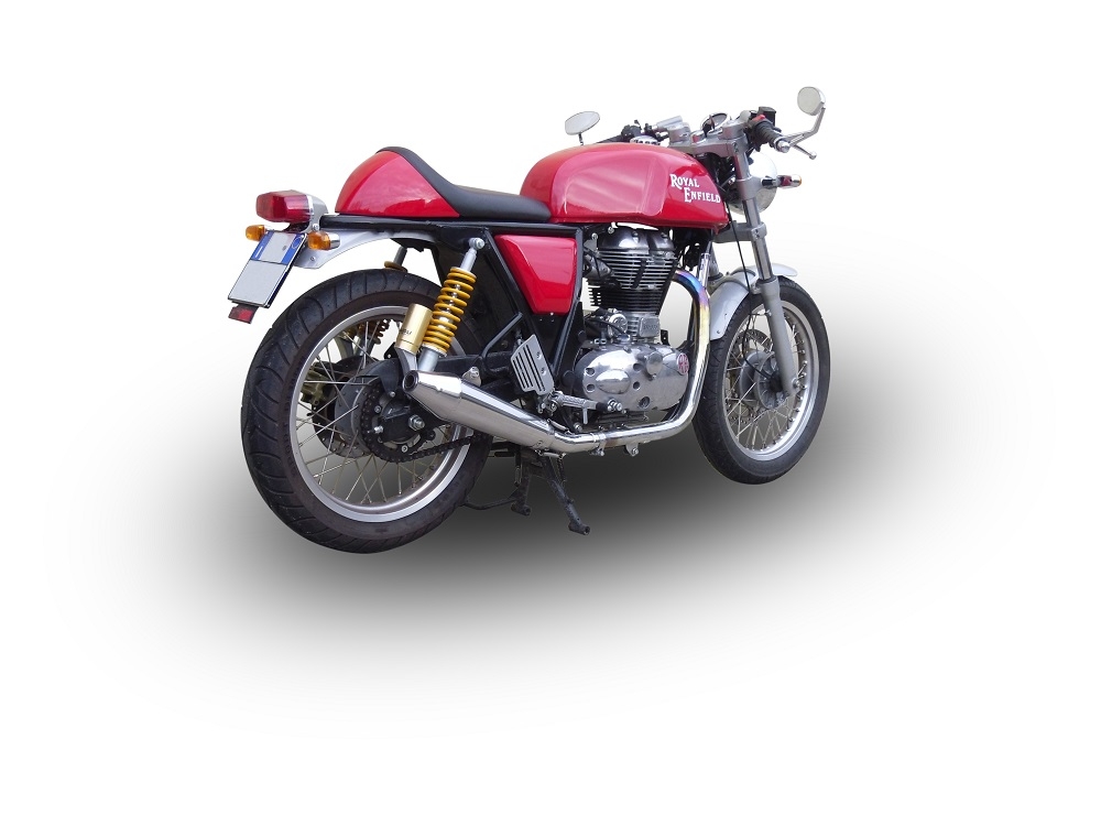 GPR exhaust compatible with  Royal Enfield Continental GT 535  2014-2016, Vintacone, Slip-on exhaust including link pipe 