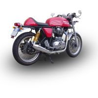 GPR exhaust compatible with  Royal Enfield Continental GT 535  2014-2016, Vintacone, Slip-on exhaust including link pipe 