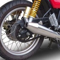 GPR exhaust compatible with  Royal Enfield Continental GT 535  2014-2016, Vintacone, Slip-on exhaust including link pipe 