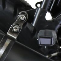 GPR exhaust compatible with  Royal Enfield Himalayan 410 Diam.36mm 2017-2020, Albus Ceramic, Slip-on exhaust including link pipe and removable db killer 