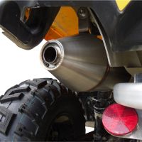 GPR exhaust compatible with  Can Am Outlander 570 Max / XT / XMR 2016-2017, Deeptone Atv, Slip-on exhaust including removable db killer and link pipe 