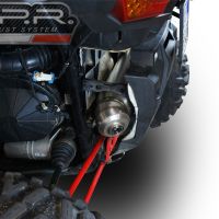 GPR exhaust compatible with  Polaris  Rzr XP 1000  2014-2014, Power Bomb, Slip-on exhaust including removable db killer and link pipe 