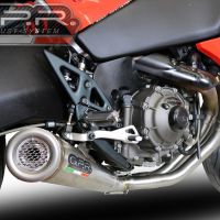 GPR exhaust compatible with  Buell 1125 R -CR 2005-2009, Powercone Evo, Mid-Full system exhaust including removable db killer 