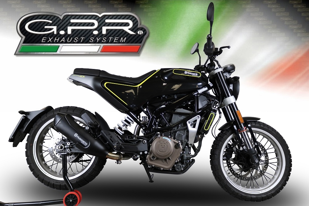 GPR exhaust compatible with  Husqvarna Vitpilen 401 2018-2019, Decatalizzatore, Decat pipe 