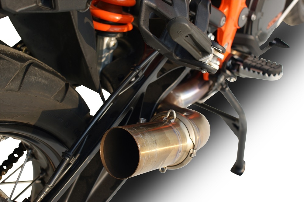 GPR exhaust compatible with  Ktm 1290 Super Adventure 2017-2020, Decatalizzatore, Decat pipe 