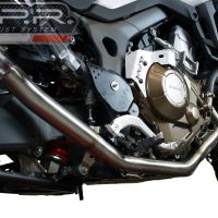 GPR exhaust compatible with  Honda CRF1000L Africa Twin 2018-2020, Decatalizzatore, Decat pipe 