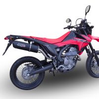 GPR exhaust compatible with  Honda CRF250M 2013-2016, Furore Poppy, Full system exhaust, including removable db killer 