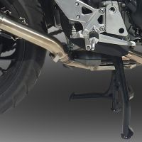 GPR exhaust compatible with  Honda Crossrunner 800 VFR800X 2017-2020, Furore Evo4 Nero, Slip-on exhaust including removable db killer and link pipe 