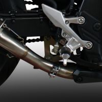 GPR exhaust compatible with  Honda CB500X 2019-2024, M3 Poppy , Slip-on exhaust including removable db killer and link pipe 