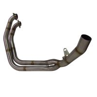 GPR exhaust compatible with  Husqvarna Nuda 900 900R 2012-2013, Decatalizzatore, Decat pipe 