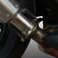 GPR exhaust compatible with  Ktm 1290 Superduke R 2017-2019, Albus Evo4, Slip-on exhaust including removable db killer and link pipe 