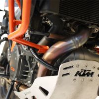 GPR exhaust compatible with  Ktm 1290 Super Adventure 2017-2020, Decatalizzatore, Decat pipe 