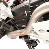 GPR exhaust compatible with  Moto Guzzi V85TT 2019-2020, Decatalizzatore, Decat pipe 