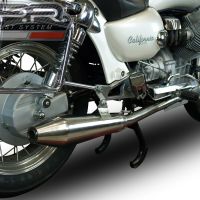 GPR exhaust compatible with  Moto Guzzi California 1100 Special/Stone/Sport/Ev/Alu 1997-2005, Vintacone, Dual slip-on including removable db killers and link pipes 