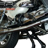 GPR exhaust compatible with  Moto Guzzi California 1100 Special/Stone/Sport/Ev/Alu 1997-2005, Vintacone, Dual slip-on including removable db killers and link pipes 