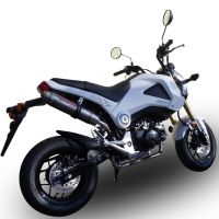 GPR exhaust compatible with  Honda Grom 125  2021-2023, Deeptone Inox, Full system exhaust 