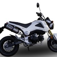 GPR exhaust compatible with  Honda Grom 125  2021-2023, Gpe Ann. titanium, Full system exhaust 