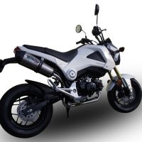 GPR exhaust compatible with  Honda Grom 125  2021-2023, Gpe Ann. titanium, Full system exhaust 