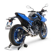 GPR exhaust compatible with  Suzuki Gsx-8R 2022-2024, Deeptone Inox, Full system exhaust, including removable db killer 