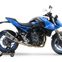 GPR exhaust compatible with  Suzuki Gsx-8S 2022-2024, Gpe Ann. titanium, Full system exhaust, including removable db killer 