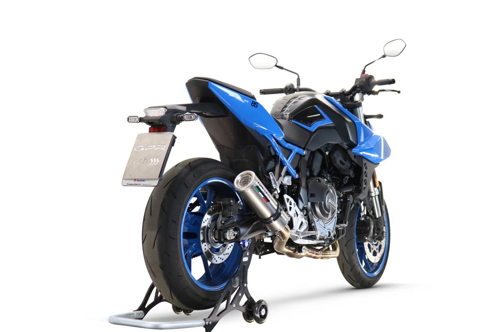 GPR exhaust compatible with  Suzuki Gsx-8S 2022-2024, M3 Inox , Full system exhaust, including removable db killer 