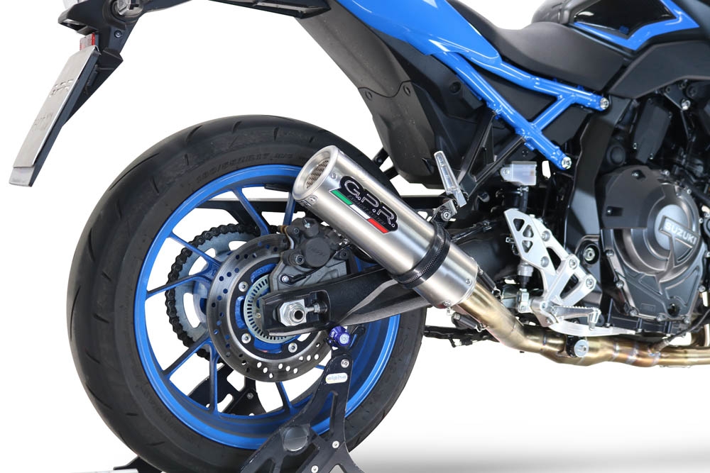 GPR exhaust compatible with  Suzuki Gsx-8S 2022-2024, M3 Inox , Full system exhaust, including removable db killer 