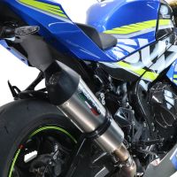 GPR exhaust compatible with  Suzuki GSX-R1000 R 2021-2024, GP Evo4 Titanium, Slip-on exhaust including removable db killer and link pipe 