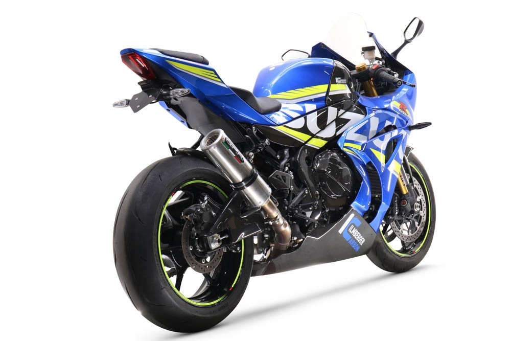 GPR exhaust compatible with  Suzuki GSX-R1000 R 2017-2020, M3 Inox , Slip-on exhaust including link pipe 