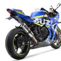 GPR exhaust compatible with  Suzuki GSX-R1000 R 2017-2020, M3 Inox , Slip-on exhaust including link pipe 