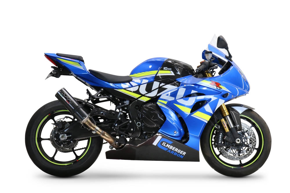 GPR exhaust compatible with  Suzuki GSX-R1000 R 2021-2024, M3 Poppy , Slip-on exhaust including link pipe 