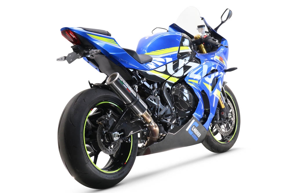 GPR exhaust compatible with  Suzuki GSX-R1000 R 2017-2020, M3 Poppy , Slip-on exhaust including link pipe 