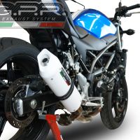 GPR exhaust compatible with  Suzuki SV650 / SV650 ABS 2021-2024, Albus Evo4, Slip-on exhaust including removable db killer and link pipe 