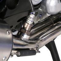 GPR exhaust compatible with  Yamaha T-Max 530 2012-2016, Gpe Ann. titanium, Full system exhaust, including removable db killer 