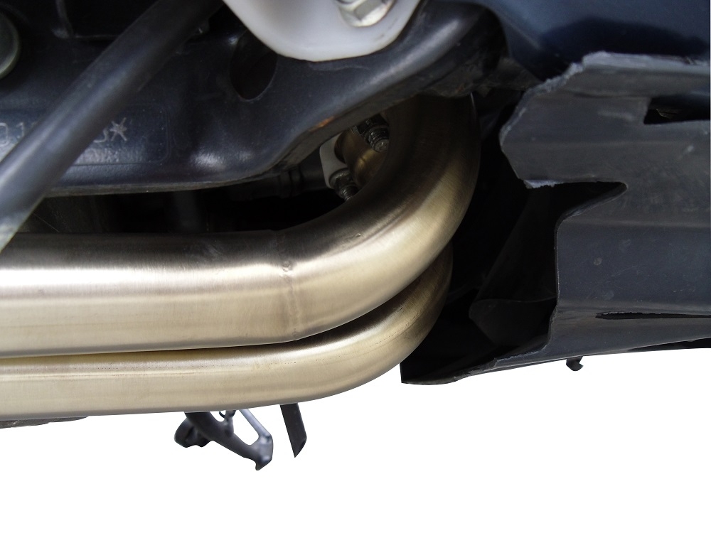 GPR exhaust compatible with  Yamaha T-Max 530 2012-2016, Furore Nero, Full system exhaust, including removable db killer 