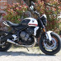 GPR exhaust compatible with  Triumph Trident 660 2021-2024, M3 Inox , Full system exhaust, including removable db killer 