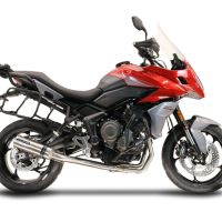 GPR exhaust compatible with  Triumph Tiger Sport 660 2022-2024, M3 Inox , Full system exhaust, including removable db killer 