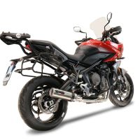 GPR exhaust compatible with  Triumph Tiger Sport 660 2022-2024, M3 Inox , Full system exhaust, including removable db killer 