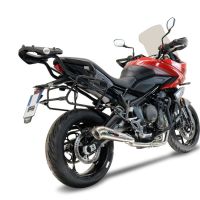 GPR exhaust compatible with  Triumph Tiger Sport 660 2022-2024, Powercone Evo, Full system exhaust, including removable db killer 