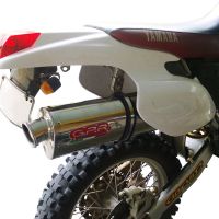 GPR exhaust compatible with  Yamaha Tt 600 R / Tt 600 E 1998-2004, Trioval, Slip-on exhaust including removable db killer and link pipe 