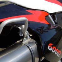 GPR exhaust compatible with  Yamaha Tt 600 R / Tt 600 E 1998-2004, Trioval, Slip-on exhaust including removable db killer and link pipe 