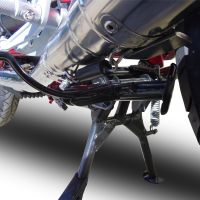 Exhaust system compatible with Moto Guzzi V7 (I - II) Racer 2010-2016, Vintacone , Dual Homologated legal slip-on exhaust including removable db killers, link pipes and catalysts 