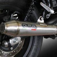 GPR exhaust compatible with  Royal Enfield Classic 350 2021-2023, Ultracone, Slip-on exhaust including link pipe 