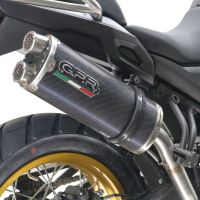 GPR exhaust compatible with  Voge 525DSX 2023-2024, Dual Poppy, Slip-on exhaust including removable db killer and link pipe 