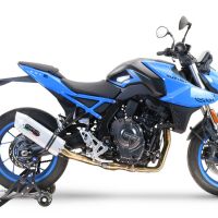 GPR exhaust compatible with  Suzuki Gsx-8R 2022-2024, Albus Ceramic, Full system exhaust, including removable db killer 