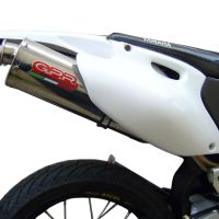 GPR exhaust compatible with  Yamaha WR426F 2000-2002, Trioval, Slip-on exhaust including removable db killer and link pipe 