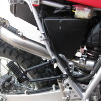 GPR exhaust compatible with  Honda XR650L 1993-2024, Trioval, Slip-on exhaust including link pipe and removable db killer 