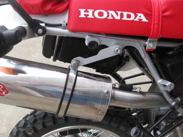 GPR exhaust compatible with  Honda XR650L 1993-2024, Trioval, Slip-on exhaust including link pipe and removable db killer 