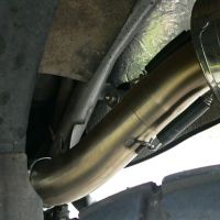 GPR exhaust compatible with  Yamaha Xtz 660 Teneré 1991-1998, Trioval, Slip-on exhaust including removable db killer and link pipe 