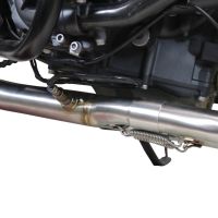 Exhaust system compatible with Yamaha Xsr 700 2021-2024, Albus Evo4, Homologated legal full system exhaust, including removable db killer and catalyst 